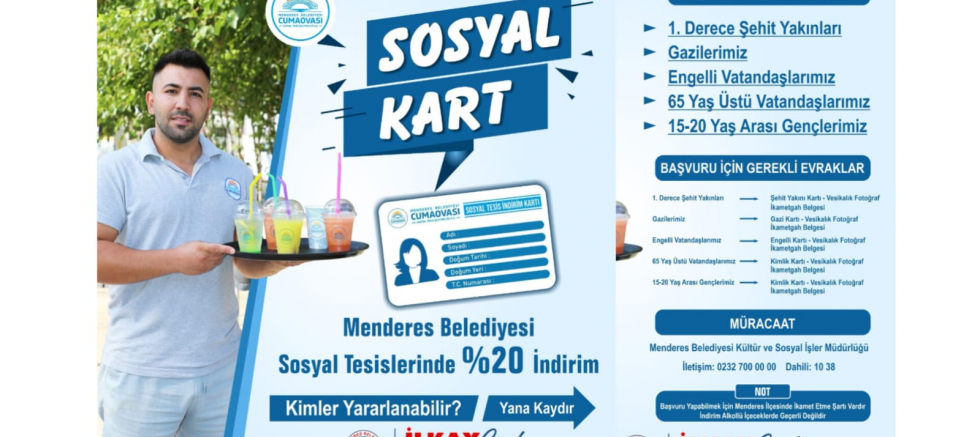 Menderes’te Sosyal Kart Dönemi Başladı - TÜRKİYE - İnternetin Ajansı