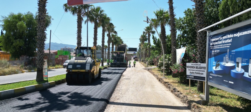 MENEMEN’DE TARİHİN EN KAPSAMLI YOL ÇALIŞMASI BAŞLADI - GÜNDEM - İnternetin Ajansı