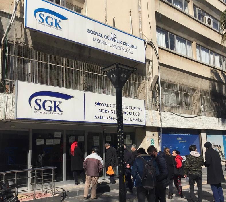MERSİN SOSYAL GÜVENLİK KURUMU ALKIŞI HAK EDİYOR