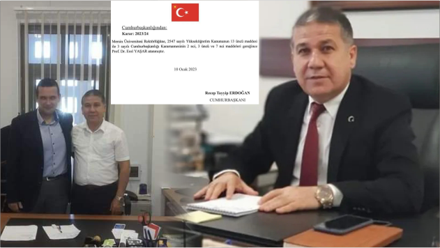 Mersin Üniversitesi Rektörlüğüne Mersin’in öz evladı oldu.!