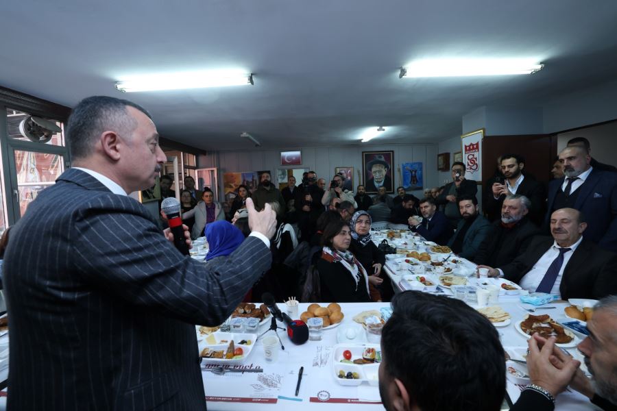 “Milleti bir arada tutan bağların özü sivil toplum yapılarıdır”
