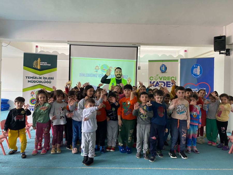 Minikler “Çevre Kahramanı” oldu