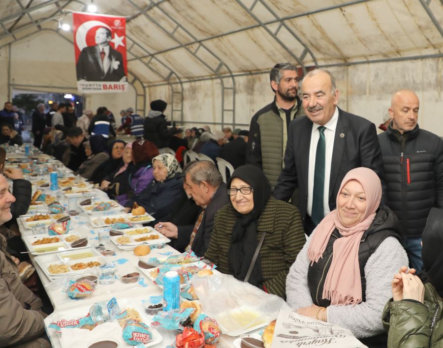 MUDANYA İFTAR SOFRASINDA BULUŞUYOR