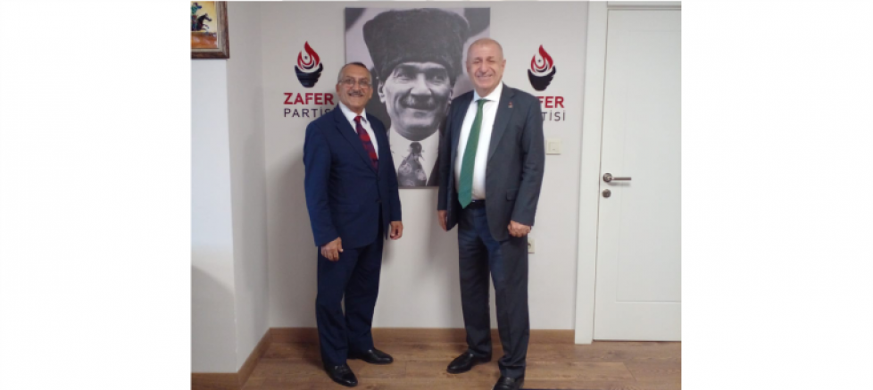 Muharrem Gözkaya, Zafer Partisi Genel Başkanı Ümit Özdağ'ı Ziyaret Etti.! - GÜNDEM - İnternetin Ajansı