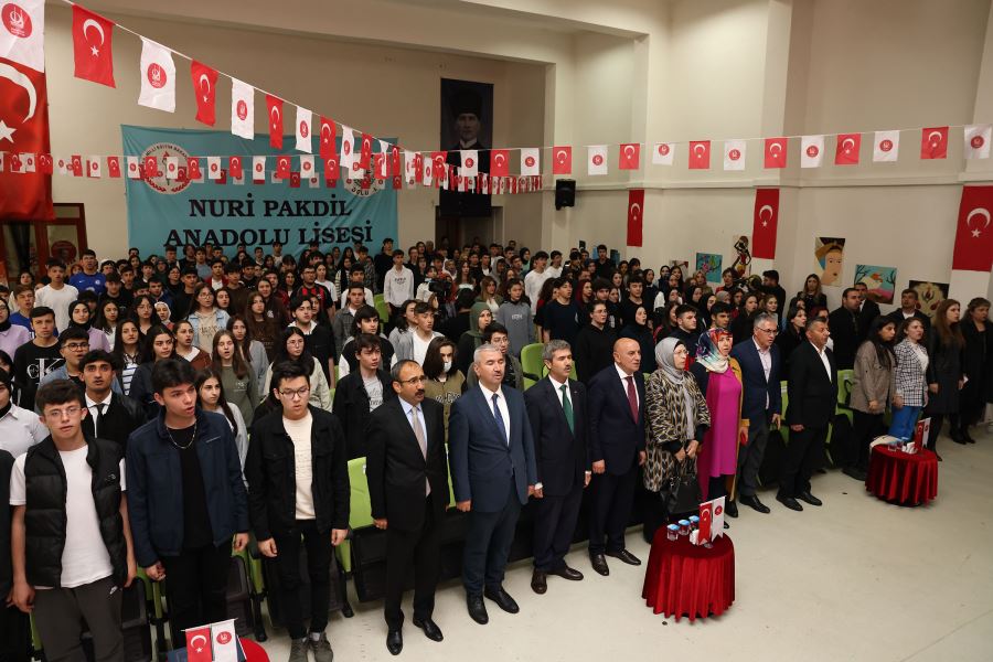 NURİ PAKDİL ANADOLU LİSESİ’NİN REVİR VE SPOR SALONU AÇILDI