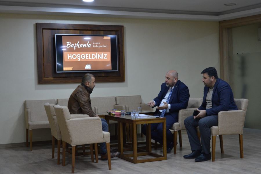 Orhangazi Belediye Başkanı Bekir Aydın Cuma buluşmaları kapsamında Orhangazililerle bir araya geldi