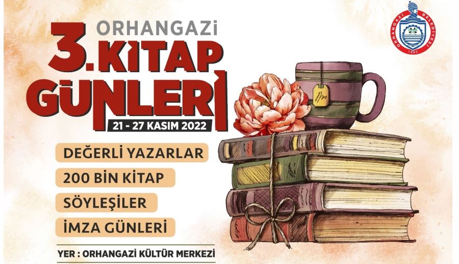 Orhangazi Üçüncü Kitap Günleri İçin Geri Sayım Başladı