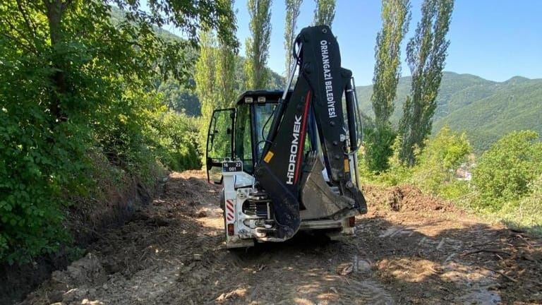 Orhangazi‘de Arazi Yolları Daha Düzgün Olacak
