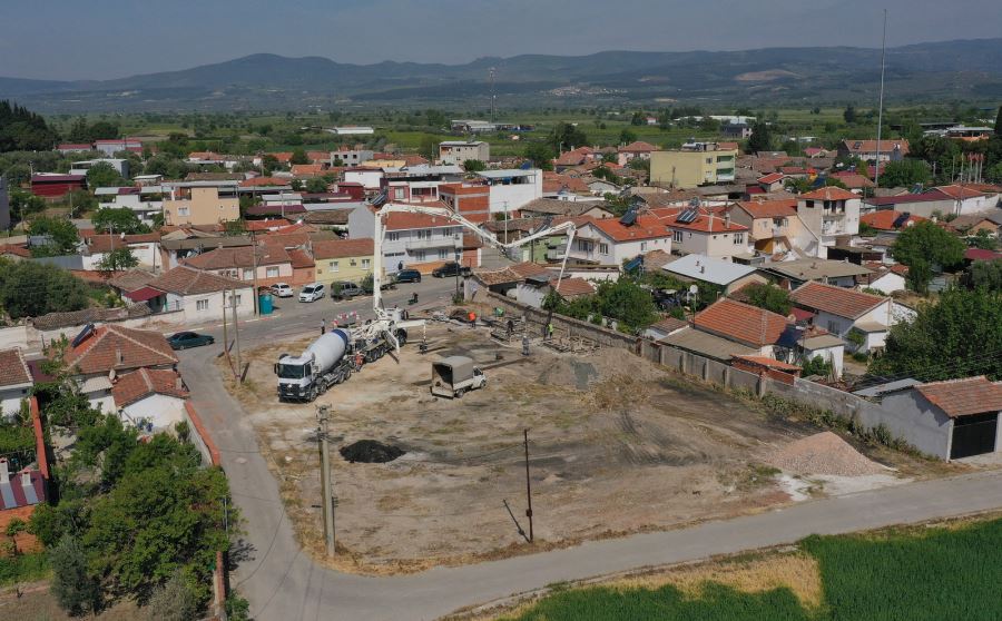 Paşaköy'e Yapılacak Sosyal Tesisin Temeli Atıldı