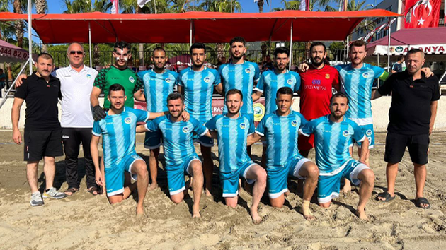 Plaj futbolunda ilk galibiyet Büyükşehir’in