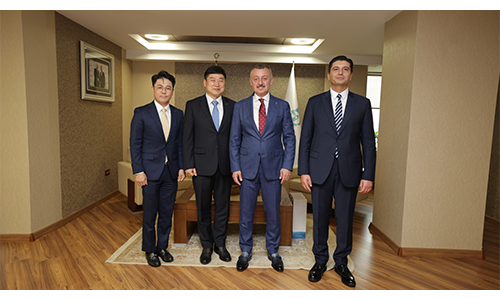 Posco’nun CEO’sundan Başkan Büyükakın’a ziyaret