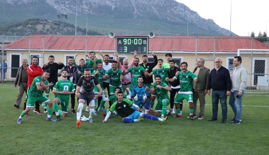 POZANTI BELEDİYESPOR'DAN LİDERE FARKLI TARİFE: 3-1