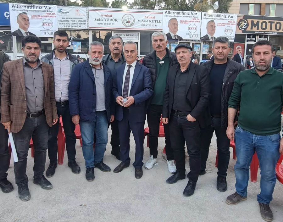 Prof. Dr. Bakır Adıyaman'ı yeniden ayağa kaldıracağız.!