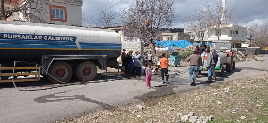 Pursaklar Belediyesi Kahramanmaraş’ta Temiz Su İhtiyacını Karşılıyor