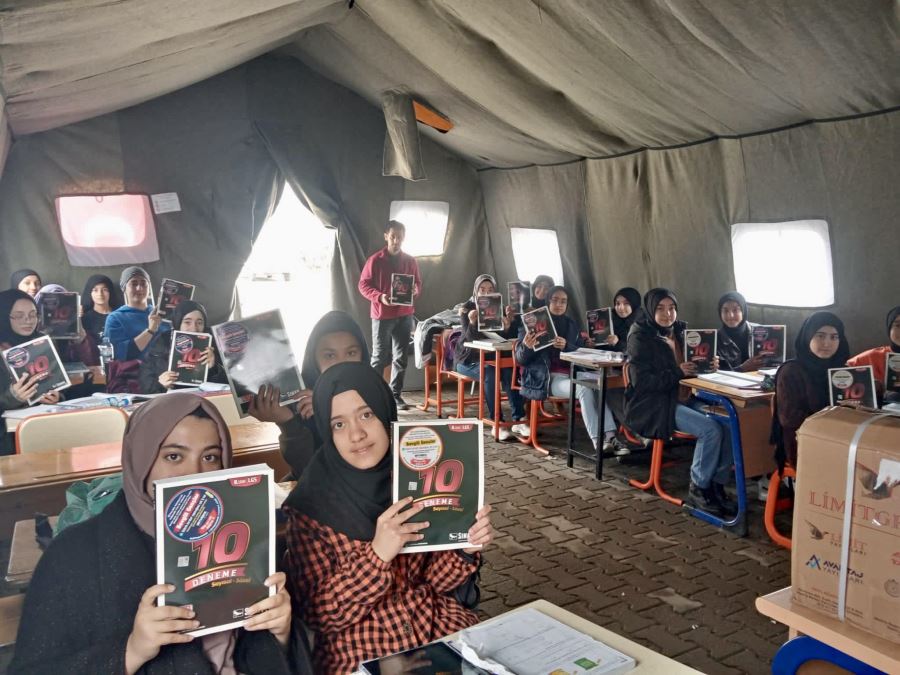Pursaklar Belediyesi’nden Deprem Bölgelerindeki Öğrencilere Eğitim Desteği