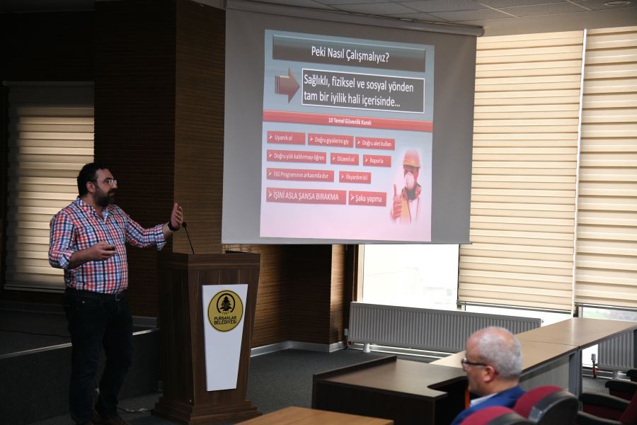 Pursaklar Belediyesi’nden İş Sağlığı ve İş Güvenliği Eğitimi