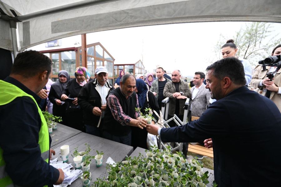 Pursaklar’da 2.Geleneksel Ata Tohumu Sebze Fidesi Dağıtımı