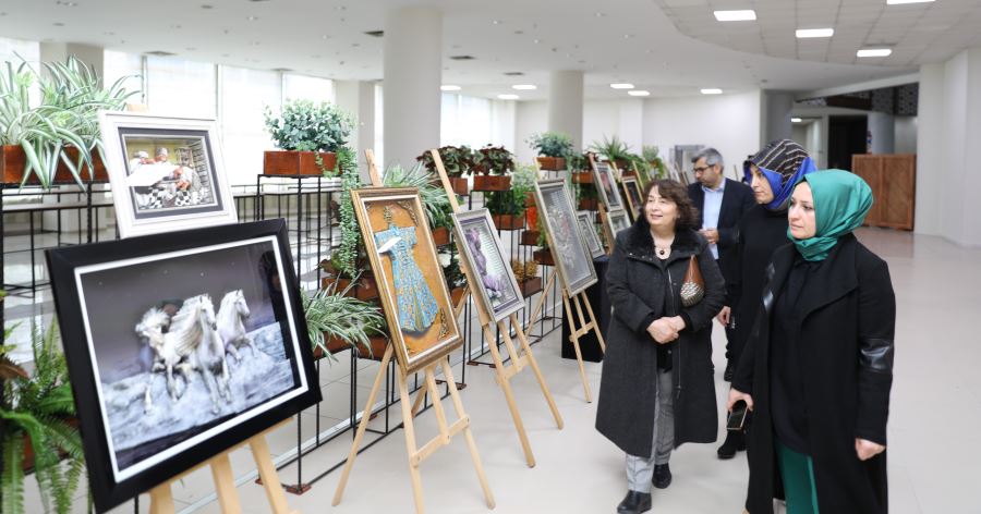 Pursaklar’da El Emeği Göz Nuru Ürünler Görücüye Çıktı