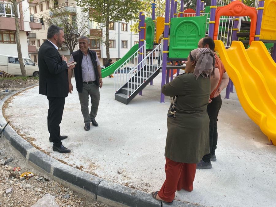 Pursaklar’da Eski Parklara Modern Dokunuş
