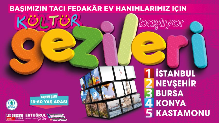Pursaklar’da Ev Hanımlarına Özel Kültür Gezileri Başlıyor