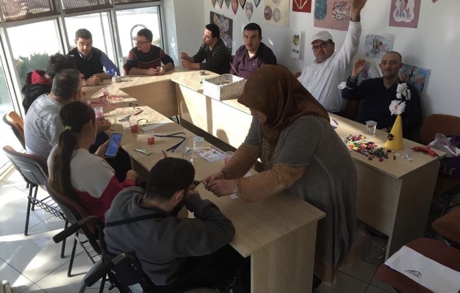 Pursaklar'da Özel Gereksinimli Gençler Eğlenerek Öğreniyor