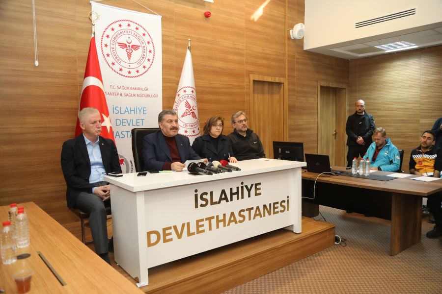 SAĞLIK BAKANI KOCA’DAN GAZİANTEP İÇME SUYU AÇIKLAMASI!