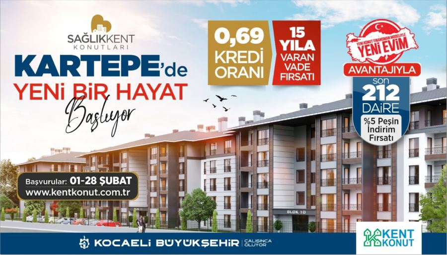 Sağlık Kent Konutları’na Yeni Evim finansmanı