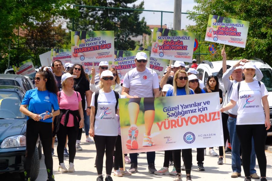 SAĞLIKLI YAŞAM İÇİN YÜRÜDÜLER