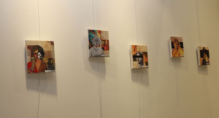 SANAT İYİLEŞTİRİR DEDİLER, ŞİDDETE UĞRAYAN KADINLAR İÇİN RESİM YAPTILAR