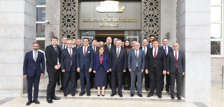SANAYİ VE TEKNOLOJİ BAKAN YARDIMCISI BÜYÜKDEDE'DEN, BAŞKAN ŞAHİN’E ZİYARET