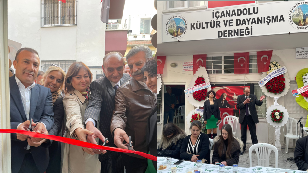 SAYDAM İÇ ANADOLULAR DERNEĞİ'NİN AÇILIŞINA KATILDI