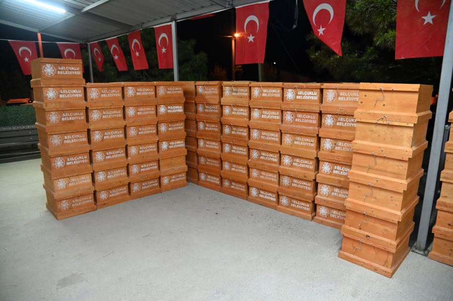 Selçuklu Belediyesi’nden arıcılığa önemli destek