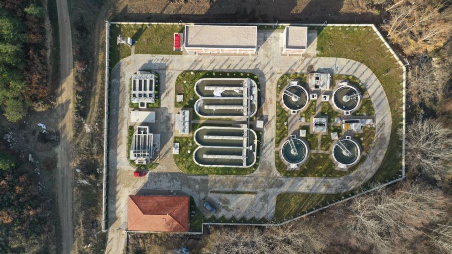 Taraklı’nın dev yatırımı İleri Biyolojik Atık Su Arıtma Tesisi’nde çalışmalar tamamlandı