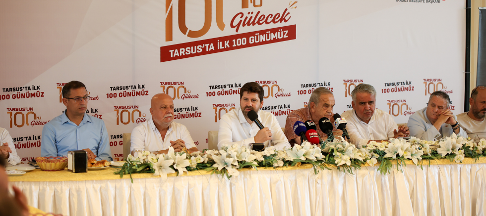 TARSUS BELEDİYESİ 100 GÜN DEĞERLENDİRME TOPLANTISI YAPILDI - TÜRKİYE - İnternetin Ajansı