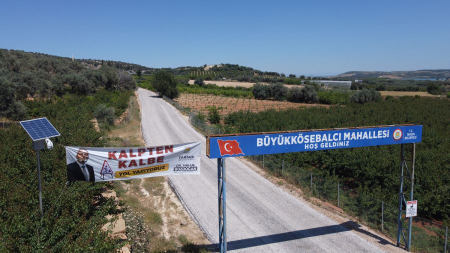 TARSUS BELEDİYESİ 21 AYDA KIRSAL VE MERKEZ MAHALLELERDE 340 KİLOMETRE ASFALT YAPTI