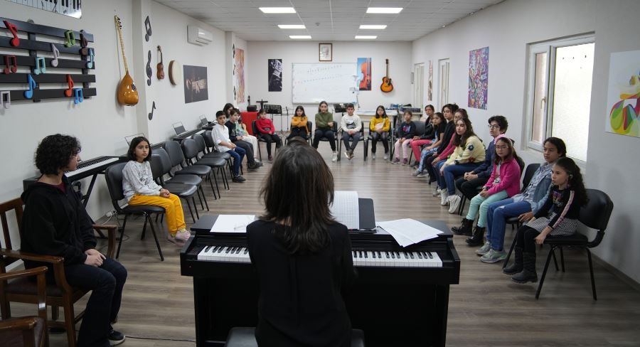 TARSUS BELEDİYESİ ÇOCUK KOROSU SEÇMELERİ TAMAMLANDI