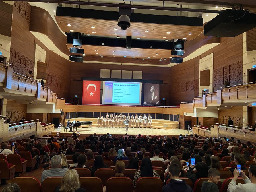 TARSUS BELEDİYESİ ÇOCUK KOROSU’NA 4 ÖDÜL BİRDEN