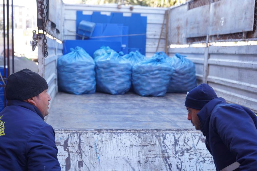 TARSUS BELEDİYESİ HALK EKMEK FIRINI’NDA ÜRETİLEN EKMEKLERİN TÜMÜ DEPREM BÖLGESİNE GÖNDERİLİYOR