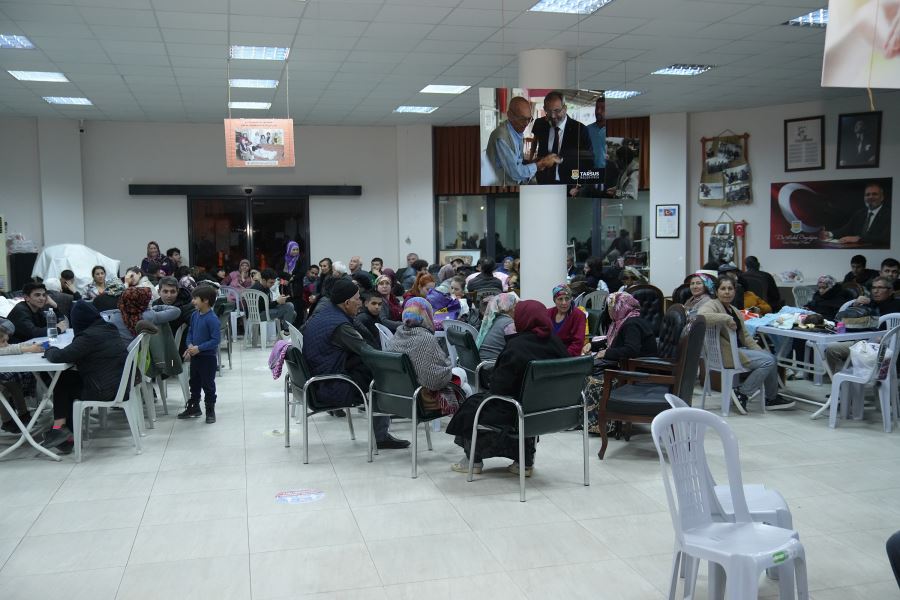 TARSUS BELEDİYESİ TARAFINDAN İLK ANDAN İTİBAREN DEPREM SEFERBERLİĞİ BAŞLATILDI
