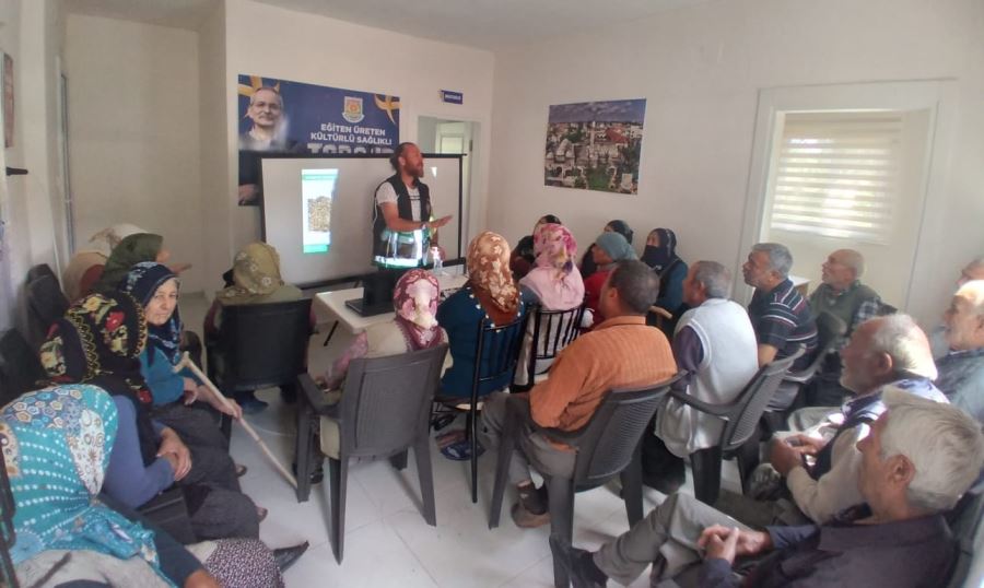TARSUS BELEDİYESİ’NDEN 120 MAHALLEYE BAĞIMLILIKLA MÜCADELE SEMİNERİ