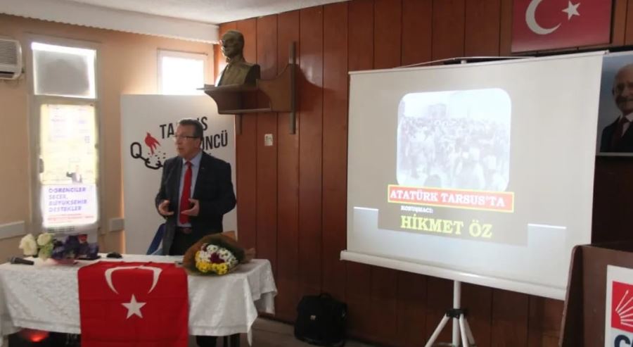 TARSUS CHP’DE ULU ÖNDER’İ ANMA PROGRAMI