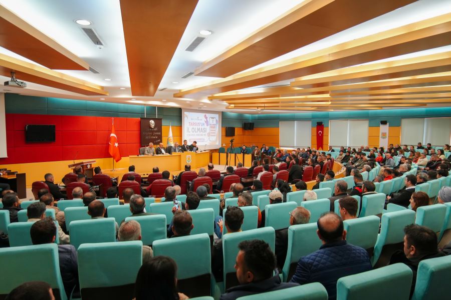 TARSUS HALKI İSTİYOR MECLİS REDDEDİYOR