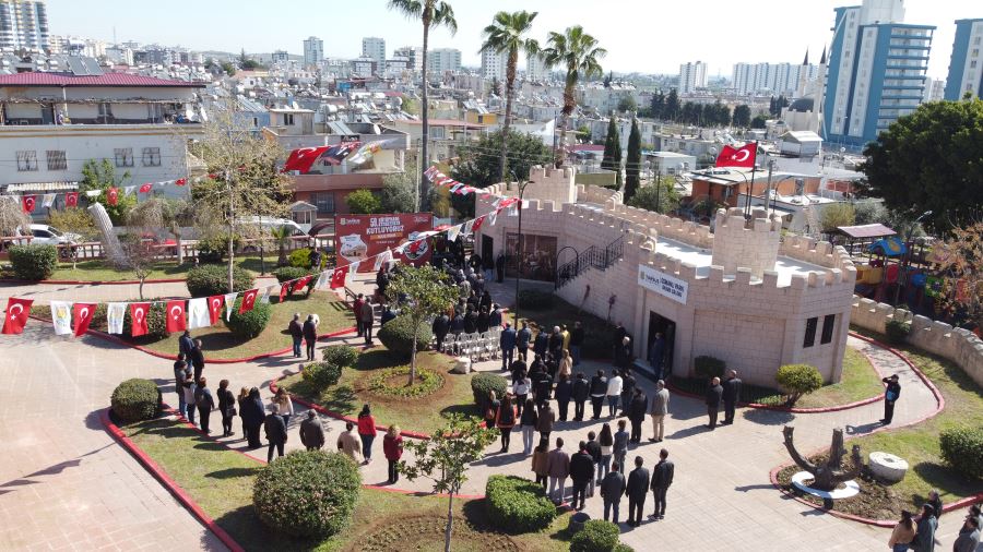 TARSUS’A BİR OKUMA SALONU, KREŞ VE KÜTÜPHANE DAHA KAZANDIRILDI