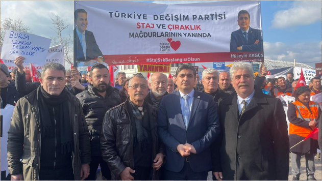 TDP’Lİ AKGÜN:  EMEKÇİLERİ ARTIK GÖRMEZDEN GELMEYİN