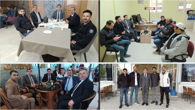 TDP'Lİ AKGÜN'DEN PEŞ PEŞE ZİYARETLER!