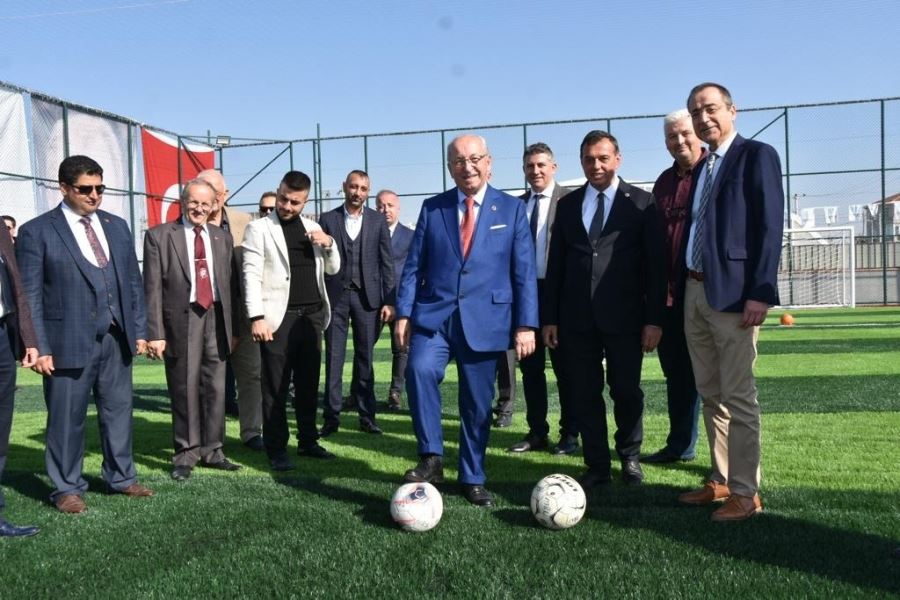 TEKİRDAĞ BÜYÜKŞEHİR BELEDİYESİ MURATLI PARK ALANI VE SPOR KOMPLEKSİ DÜZENLENEN TÖRENLE HİZMETE SUNULDU