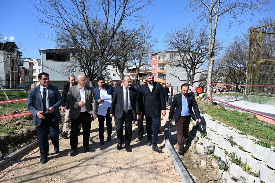 Teoman Özalp Parkı’nda dönüşüm başladı