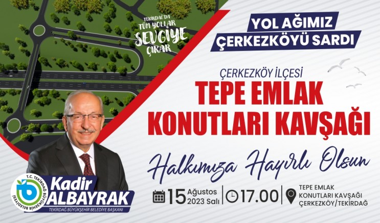 TEPE EMLAK KONUTLARI KAVŞAĞI AÇILIYOR - GÜNDEM - İnternetin Ajansı