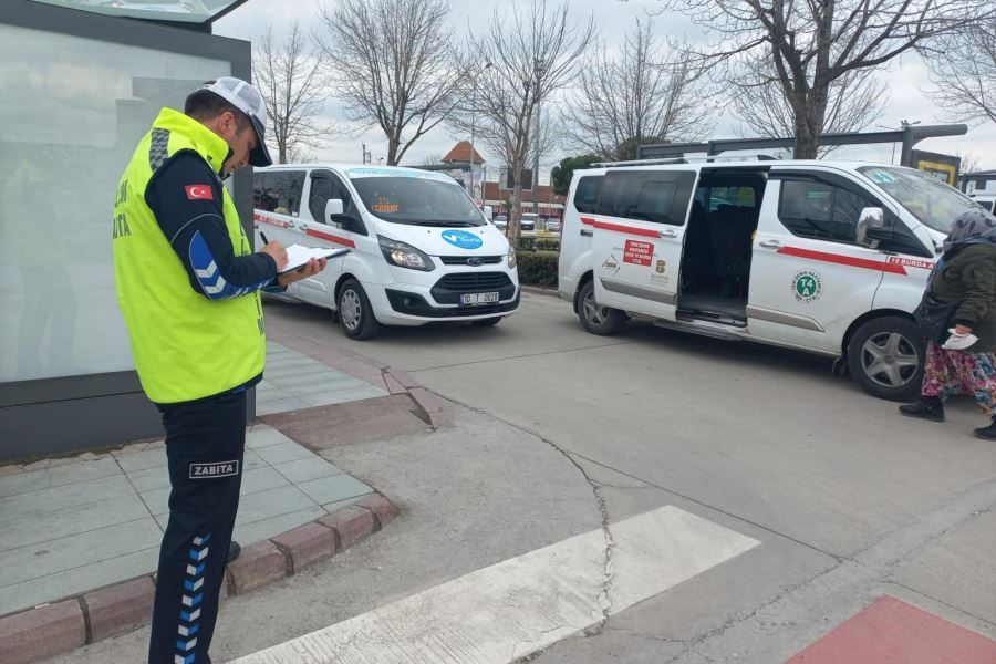 Toplu taşıma araçları denetimde