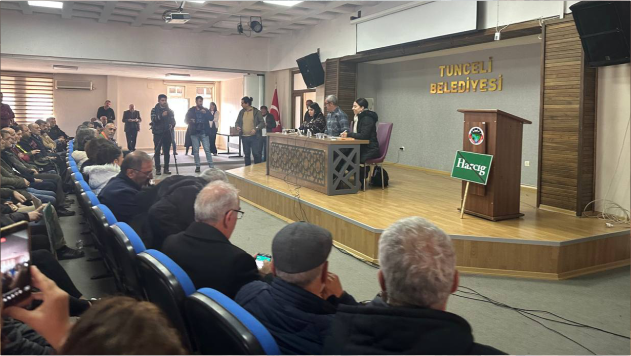 TUNCELİ'DE KATI ATIK TESİSİ GERGİNLİĞİ!